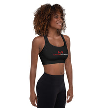 Load image into Gallery viewer, Moore Fitness Sports Bra (Padded) Black