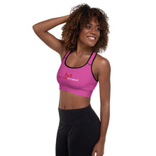 Load image into Gallery viewer, Moore Fitness Sports Bra (Padded) Pink