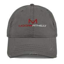 Load image into Gallery viewer, Moore Fitness Dad Hat "Distressed"