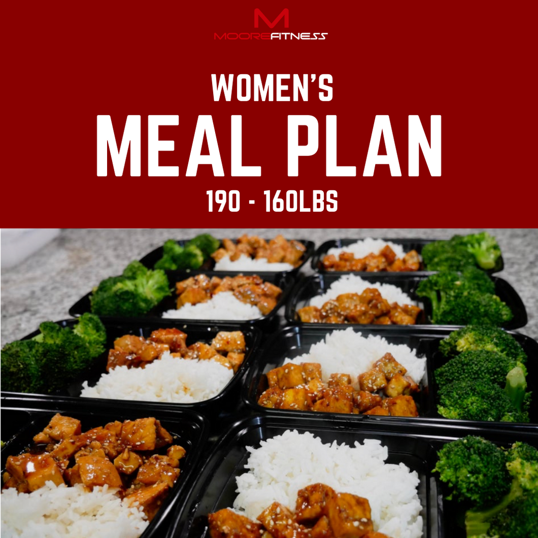 Women's 190-160LB Meal Plan