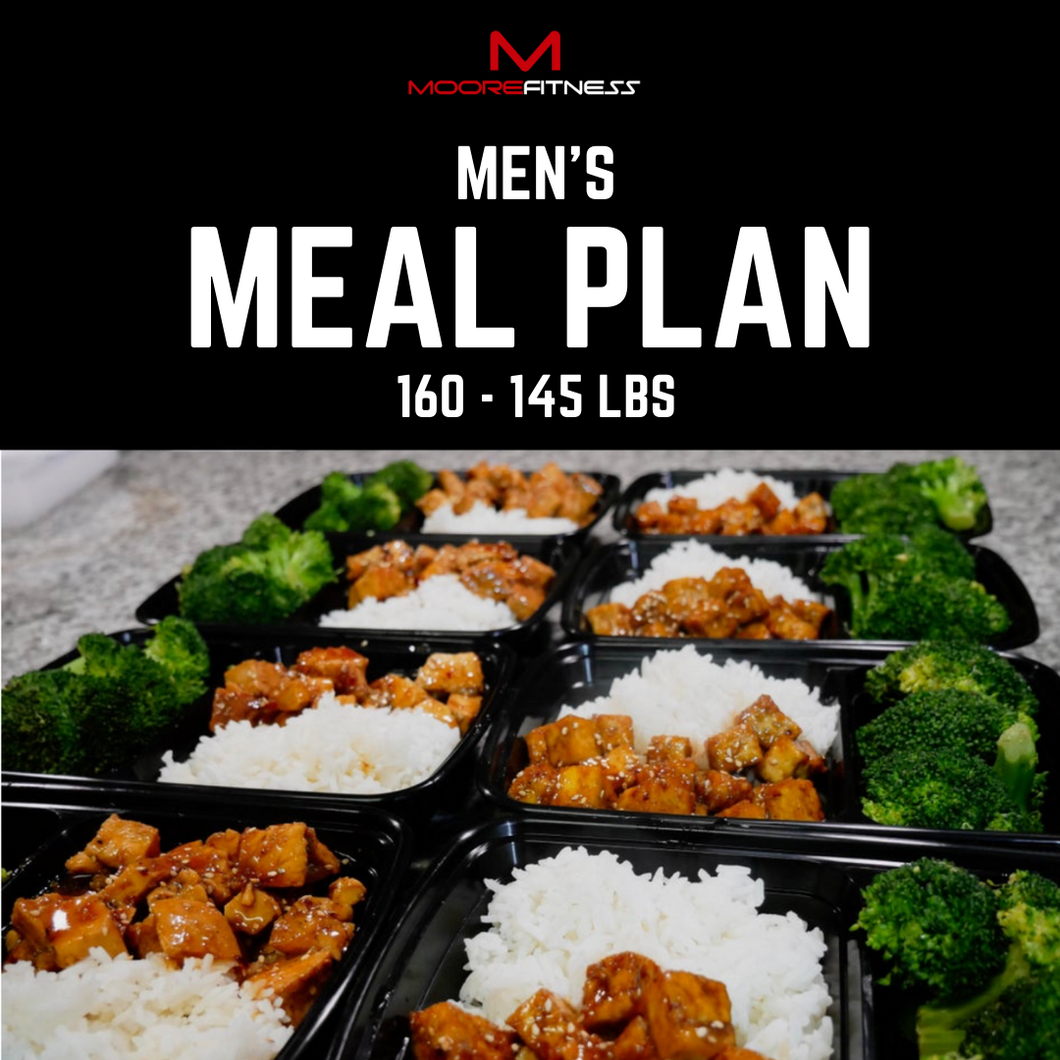 Meal Plan Men 160 - 145 lbs