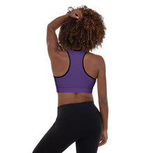 Load image into Gallery viewer, Moore Fitness Sports Bra (Padded) Purple
