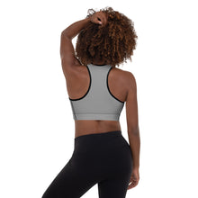 Load image into Gallery viewer, Moore Fitness Sports Bra (Padded) Grey
